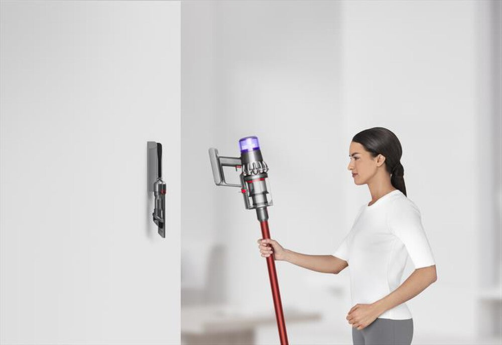 DYSON - V11 FLUFFY-NICKEL/RED