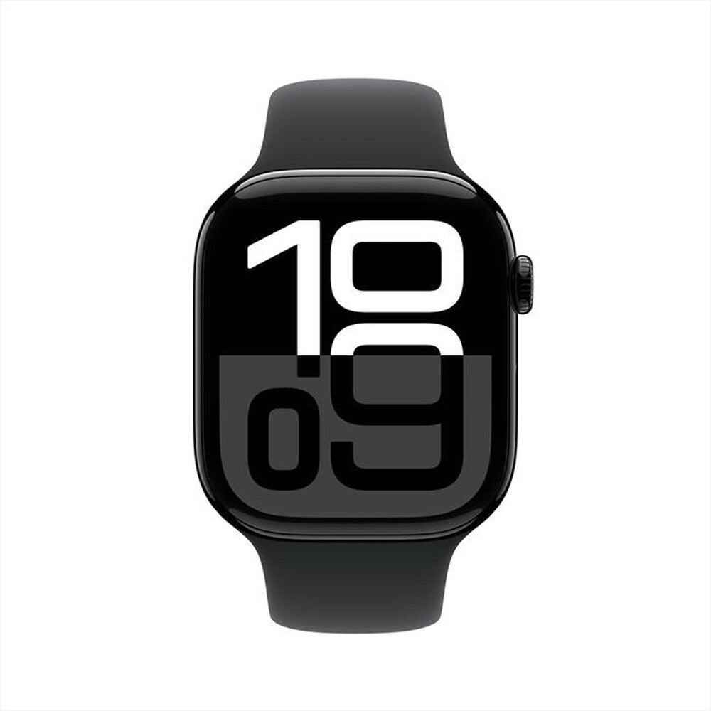 APPLE - Watch Series 10 GPS 46mm Alluminio-Jet Black Sport Band Nero